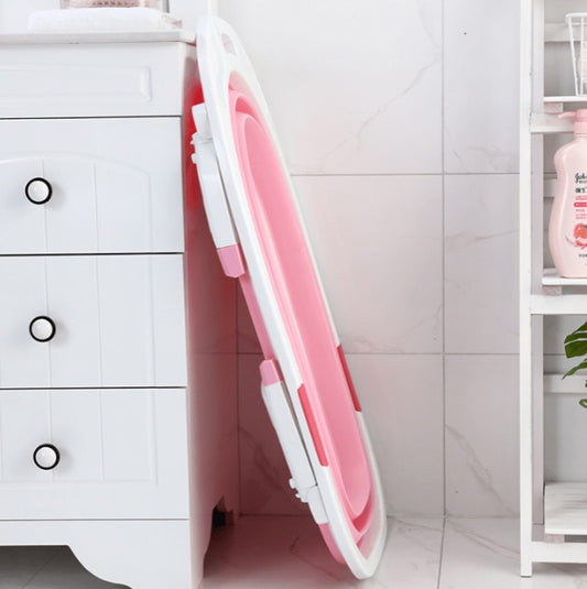Foldable Baby Bath Tub Easy to store and transport with its foldable design, while providing a safe and comfortable bathing space for your baby.